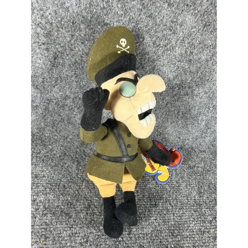 Vintage Rocky and Bullwinkle Plush Fearless Leader Rocky Squirrel NWT 2000 CVS